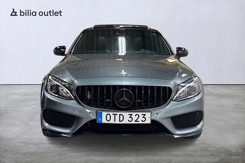 Bild 3 av Mercedes-Benz C 220 d AMG 170hk Panorama Drag Carplay