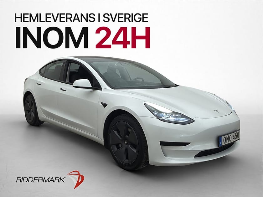 Bild 1 av Tesla Model 3 Standard Range Plus Pano MOMS Drag Kamera
