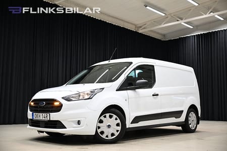 Ford Transit Connect 210 LWB L2 100HK Automat|Inredd|Drag|Värmare|EnÄgare