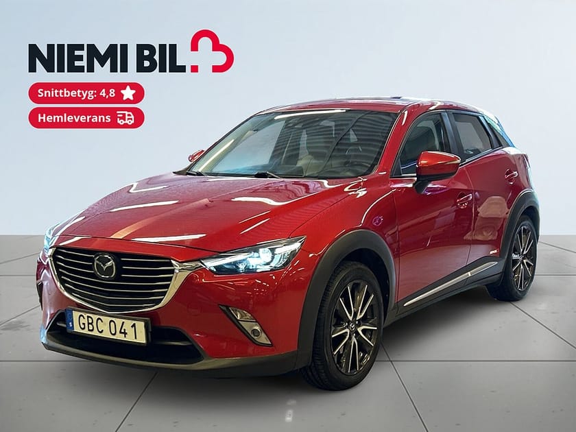 Bild 1 av Mazda CX-3 2.0 AWD SKYACTIVE SoV-däck/Kamera/P-sens/