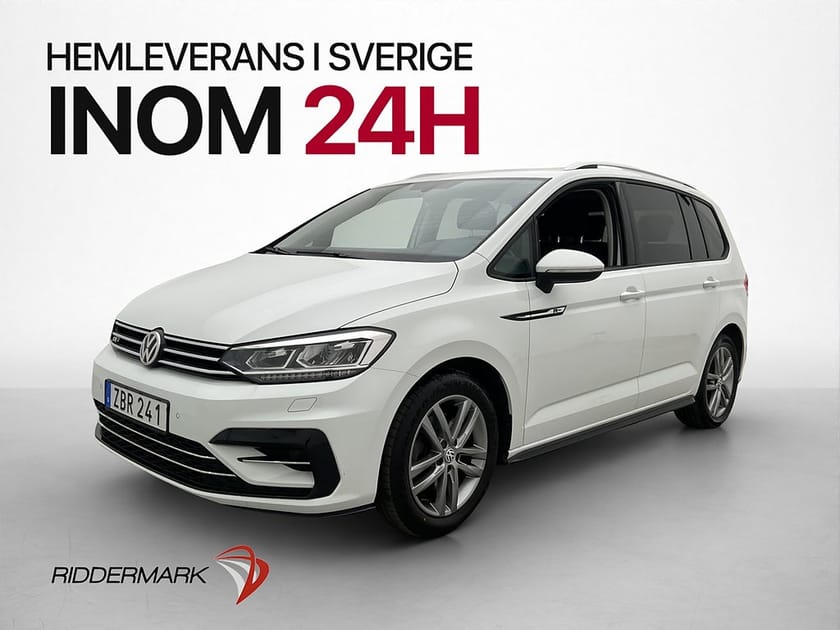 Bild 3 av Volkswagen Touran 1.4 TSI R-Line 7-Sits Drag Kamera CarPlay