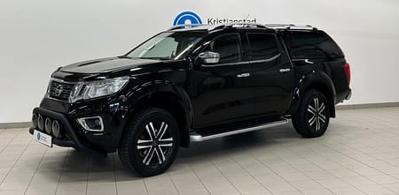 Nissan Navara Dubbelhytt 2.3 dCi 4WD Frontbåge,Sidesteps,Läderklädsel