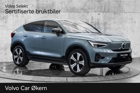 Volvo C40 Recharge Twin Plus AWD | Panoramasoltak Varmepumpe