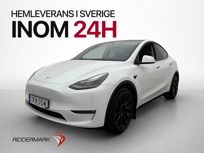 Bild 4 av Tesla Model Y Long Range AWD 514hk MOMS Drag Adp-fart Pano