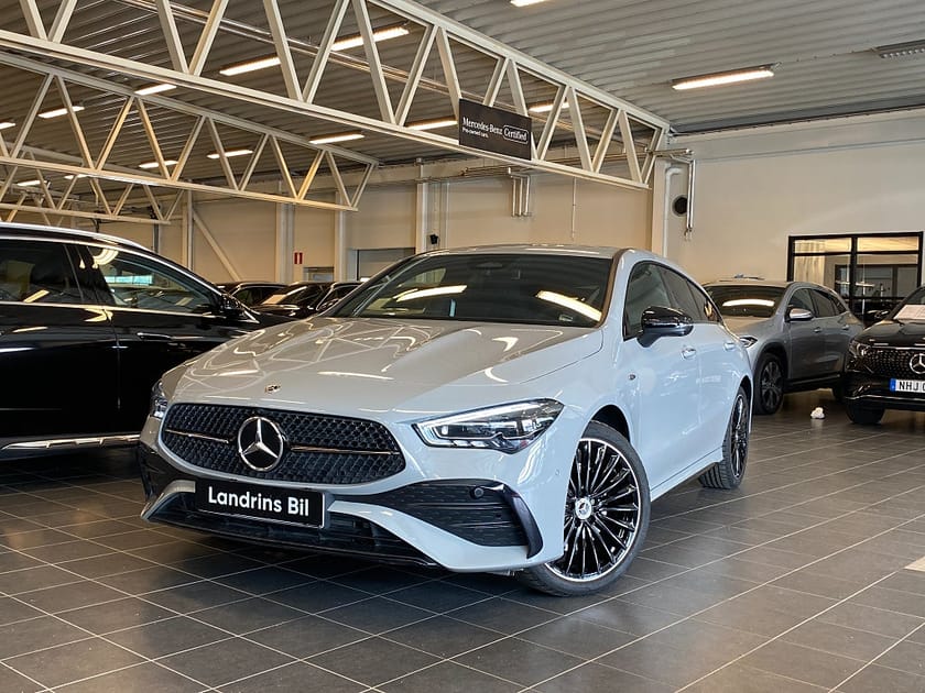 Bild 1 av Mercedes-Benz CLA 250 e Shooting Brake Brake, AMG Night, Premium, Burmester