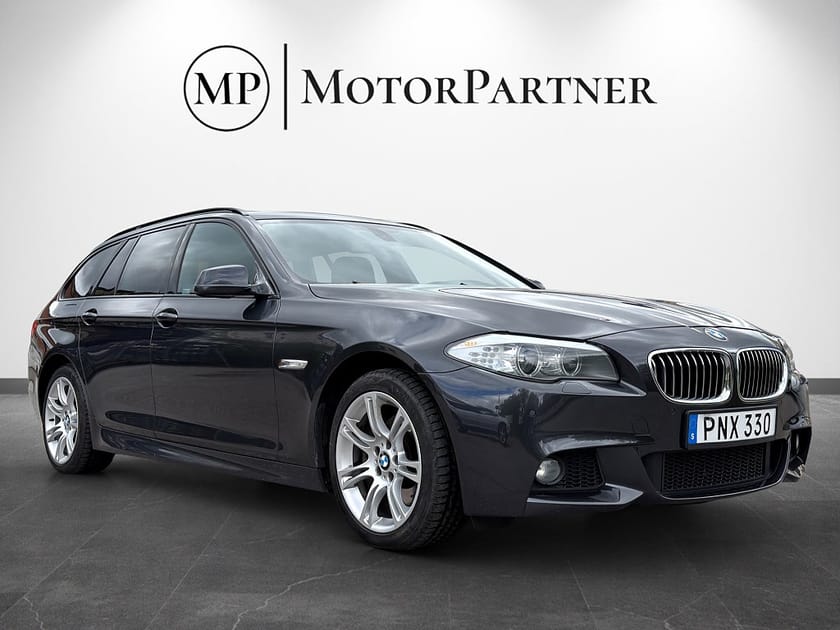 Bild 1 av BMW 520d Touring Steptronic M Sport Navi Dragkrok Skinn