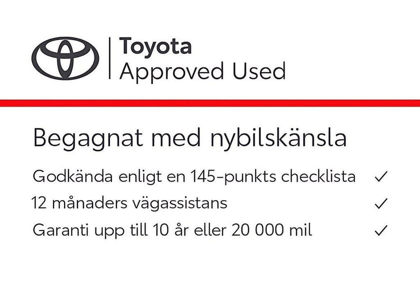 Bild 2 av Toyota Corolla Touring Sports Hybrid 1.8 TS STYLE TEKNIKPAKET V-HJUL / LÅGMILAD