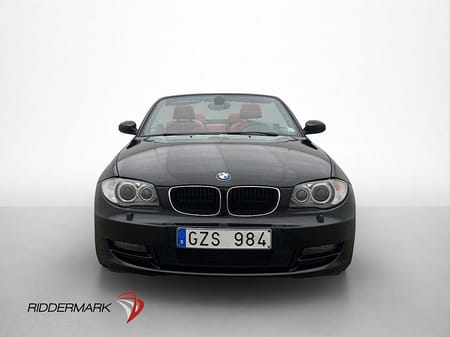 BMW 120d Convertible 120 177hk Advantage Skinn PDC 2-Brukare