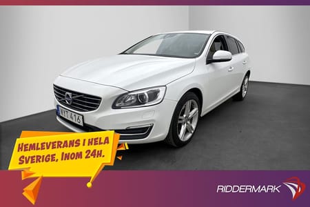 Volvo V60 D4 AWD 190hk Summum Värmare Skinn Rattvärme