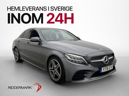 Mercedes-Benz C 200 d AMG Line Pano Värmare Kamera CarPlay