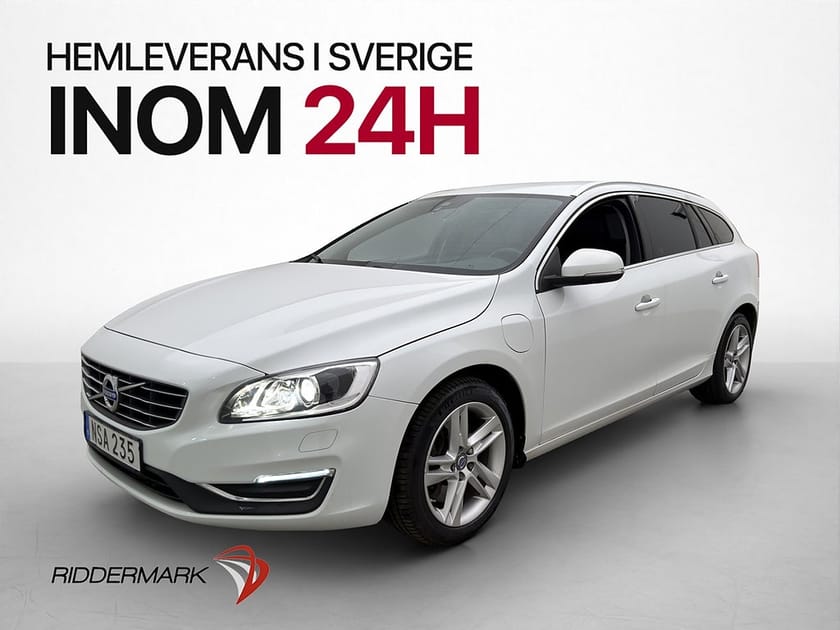 Bild 3 av Volvo V60 Plug-in Hybrid AWD Summum Värmare VOC Drag Skinn