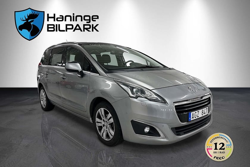 Bild 5 av Peugeot 5008 7-Seater 7-Sits1.6 e-HDi /Panorama/ GPS/Ny kamrem/SUPERDEAL 3,95