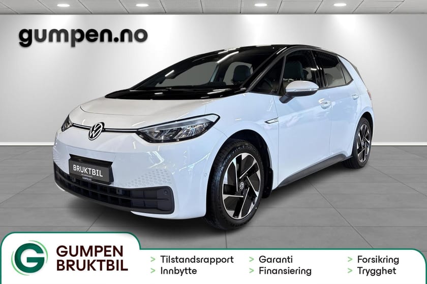 Bilde 1 av Volkswagen ID.3 Pro 58kwh 145 hk