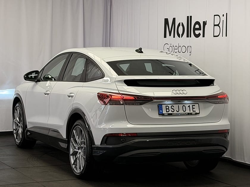 Bild 5 av Audi Q4 40 Sportback e-tron Svart opt/Rattvärme/Kamera/21"