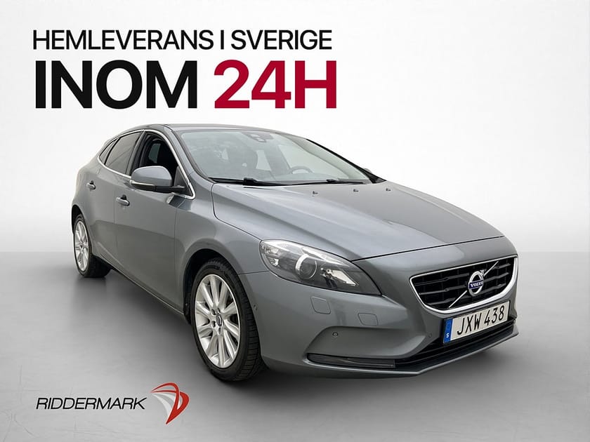 Bild 1 av Volvo V40 D4 190hk Summum VOC Dragkrok Elstol Läder Navi