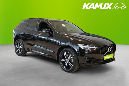 Volvo XC60 Recharge T6 AWD R-design Geartronic 341hk Pano Drag Läderklädsel