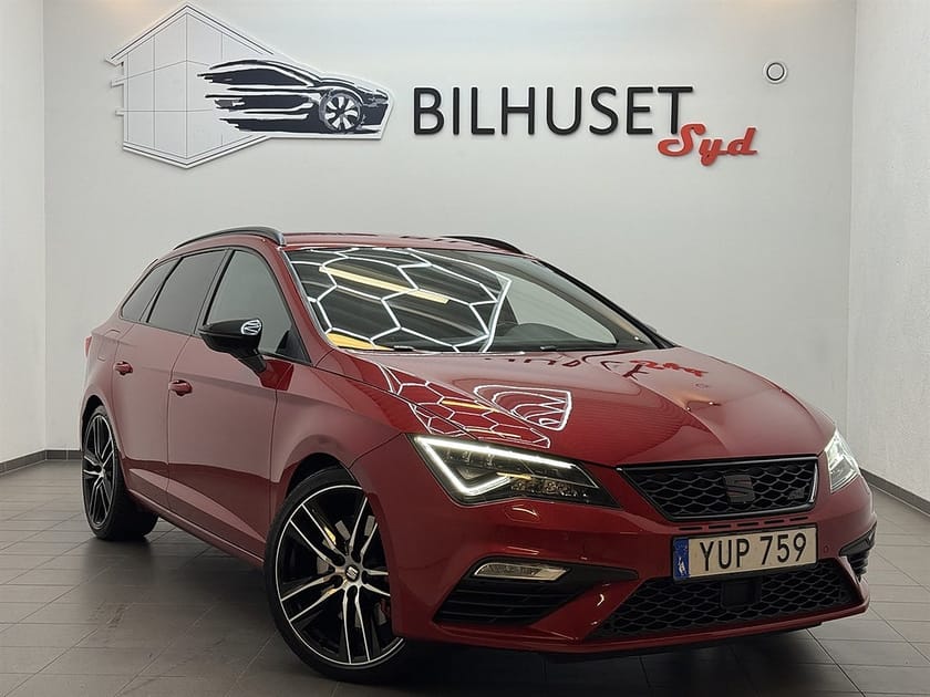Bild 1 av SEAT León Cupra ST 4Drive 300hk Milltek/Navi/Adaptiv F/Beats/Carplay/Nyser