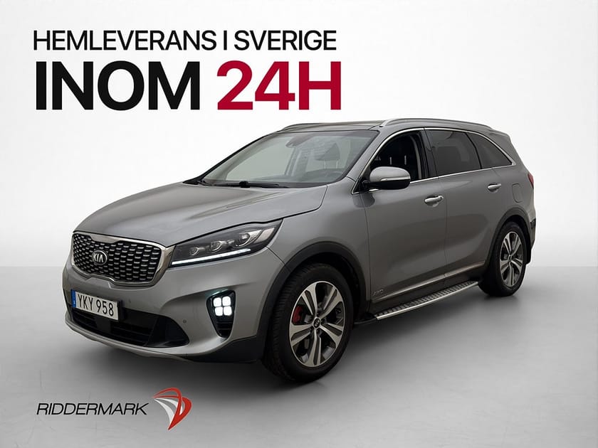 Bild 3 av Kia Sorento 2.2 CRDi AWD 7-Sits GT-Line Pano H/K Drag 200hk