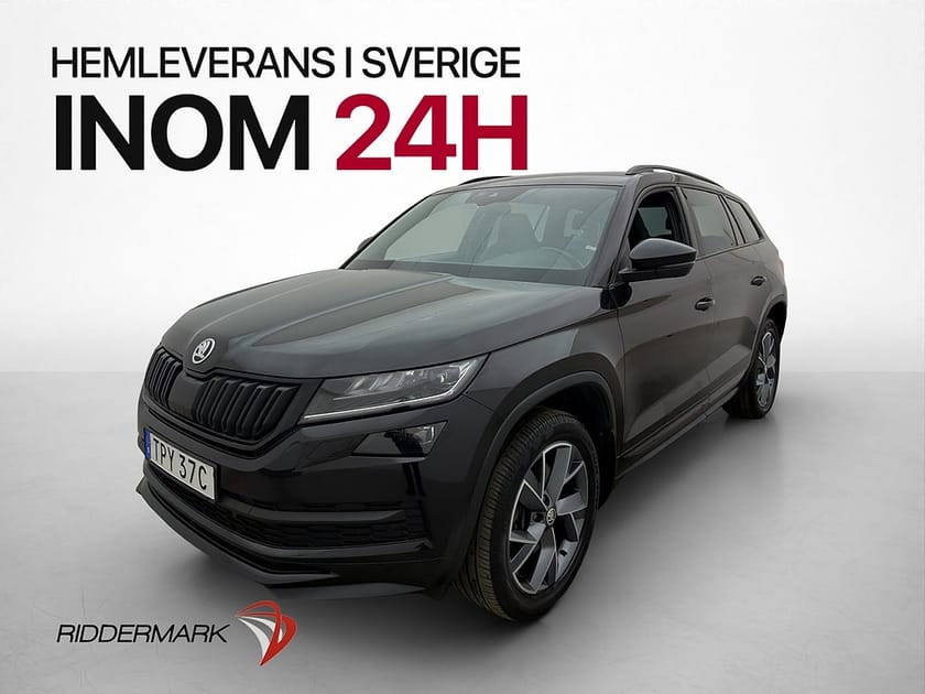 Bild 3 av Škoda Kodiaq 7-Seater Skoda 2.0 TSI 4x4 Sportline 7-Sits Cockpit P-Värmare
