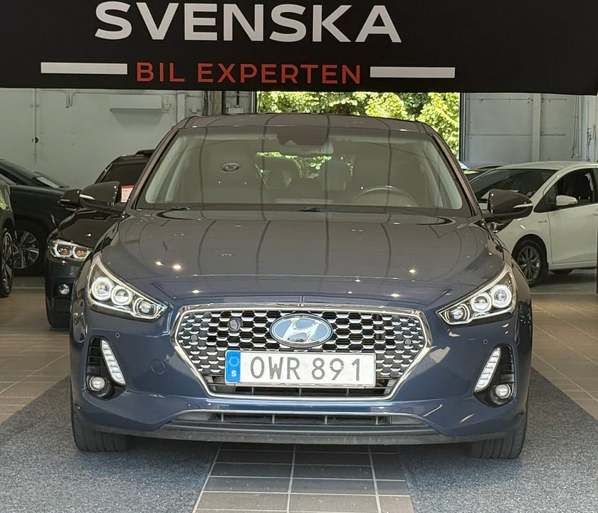 Bild 5 av Hyundai i30 1.4 T-GDi 140 hk Premium Aut/Backkamera/Drag/M-Värmare