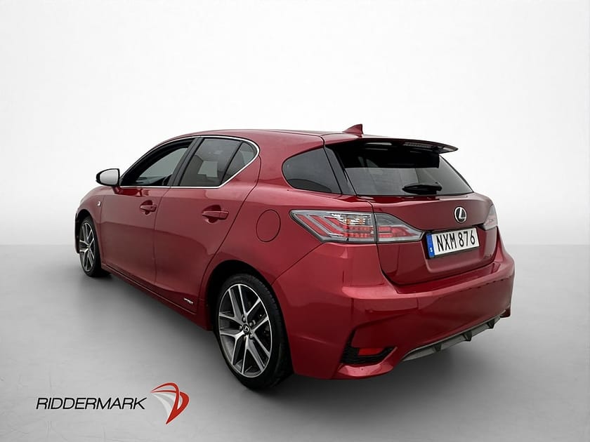 Bild 5 av Lexus CT 200h F Sport Kamera Navi Farthållare Skinn Elstol