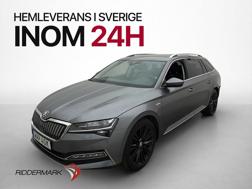 Bild 3 av Škoda Superb iV Kombi Skoda PHEV L&K Skinn Cockpit Canton Värmare Drag 218h