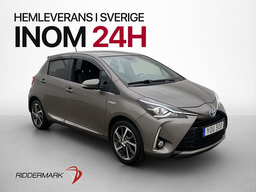Bild 1 av Toyota Yaris Hybrid e-CVT Executive Backkamera Halvskinn