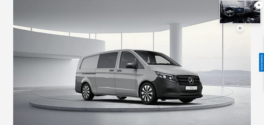 Bild 1 av Mercedes-Benz Vito Tourer 116 CDI 4x4 3.1t Mixto Ex. Lång PRO 3995kr/månaden