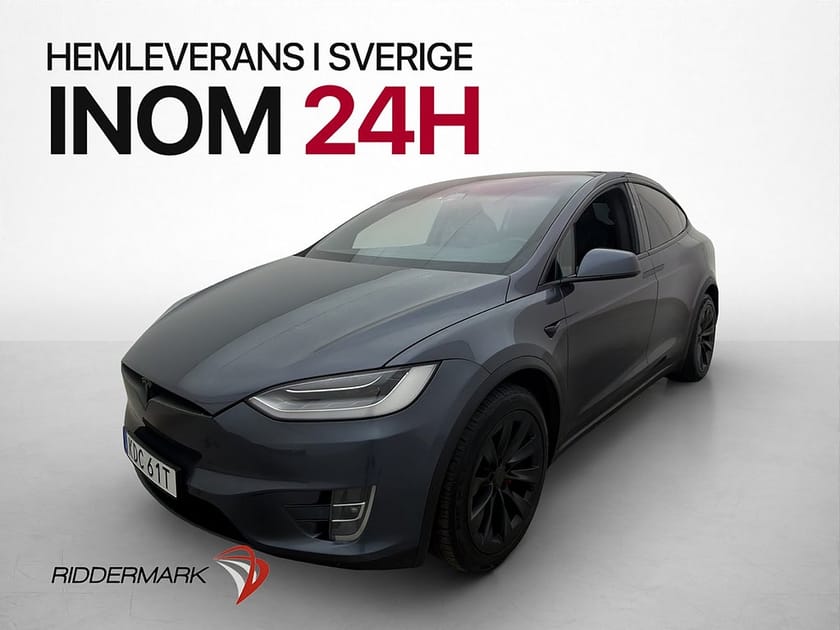 Bild 3 av Tesla Model X Performance Ludicrous 6-Sits Svensksåld Drag