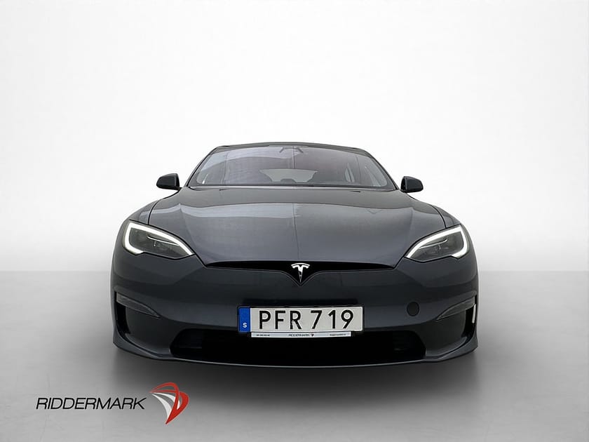 Bild 2 av Tesla Model S Long Range Luftfjädring Yoke Autopilot MOMS