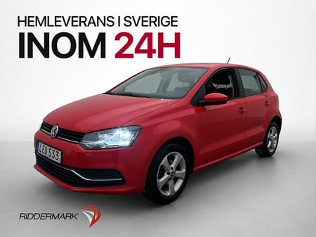 Volkswagen Polo 1.2 TSI 90hk Base 1-Brukare Bluetooth AC