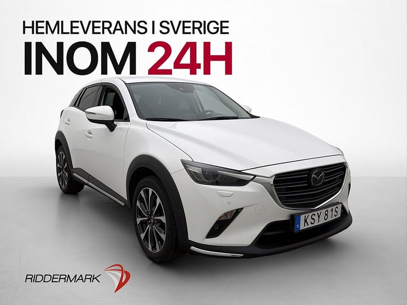 Bild 1 av Mazda CX-3 2.0 121hk BOSE HUD Kamera Adaptiv-Fart Navi