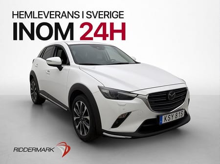 Mazda CX-3 2.0 121hk BOSE HUD Kamera Adaptiv-Fart Navi
