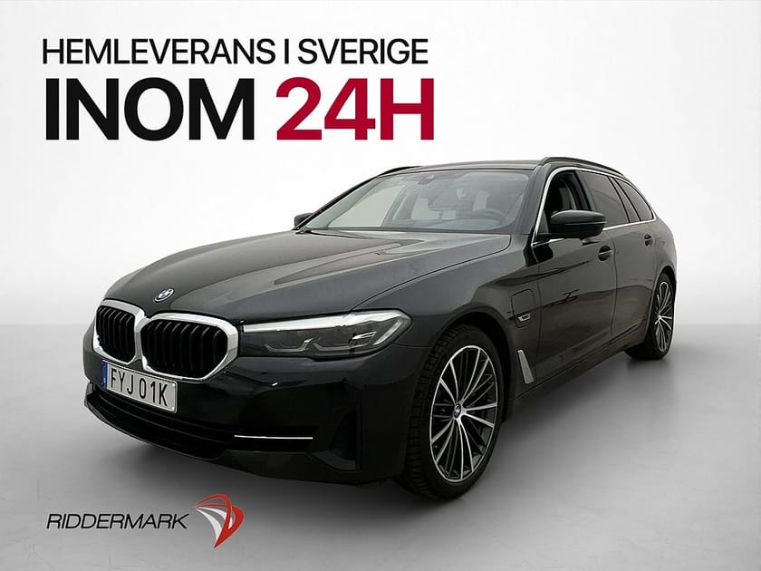 Bild 1 av BMW 530e xDrive Touring 292hk Dragkrok Kamera Skinn MOMS