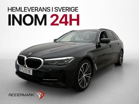 BMW 530e xDrive Touring 292hk Dragkrok Kamera Skinn MOMS