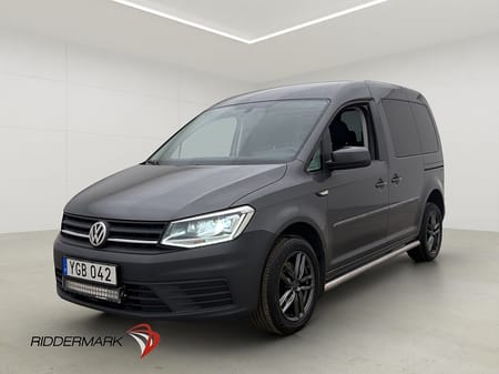 Volkswagen Caddy Combi Life 2.0TDI D-Värm Drag LED B-Kamera 5-Sits