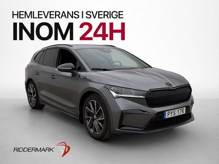 Škoda Enyaq iV 80 Skoda Sportline Dragkrok Kamera CarPlay Canton MOMS