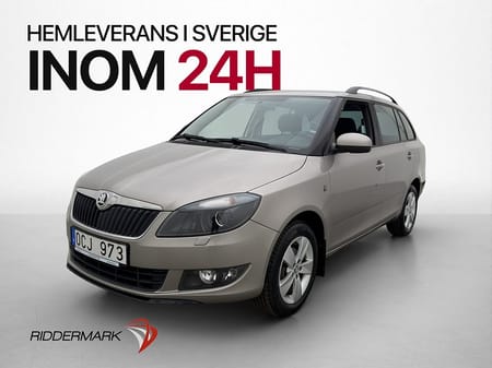 Škoda Fabia Kombi Skoda 1.2 TSI 86hk Ambition Sensorer 0,49l/mil 1 Bruk