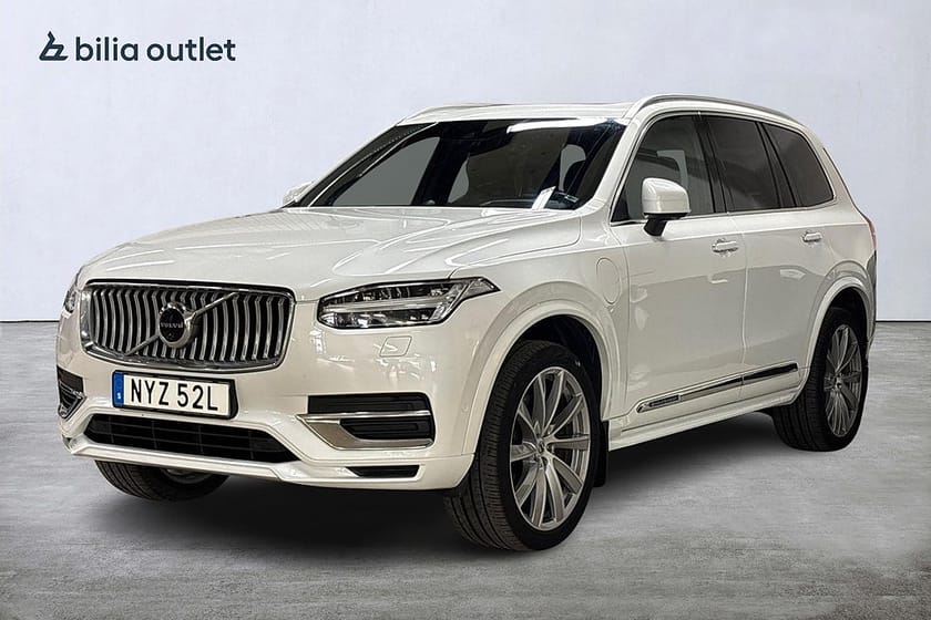 Bild 1 av Volvo XC90 7-seater T8 TE Inscription 7-sits 390hk Pano B&W HuD Drag Luftfj