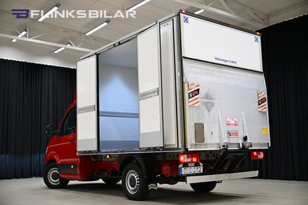 Volkswagen Crafter Chassi 4Motion 177HK Volymskåp|Bakgavellyft|ÖppningsbarSida