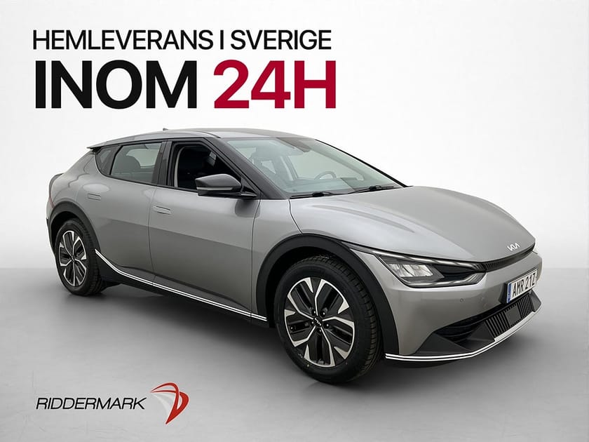 Bild 1 av Kia EV6 77.4 kWh Kamera Drag CarPlay Navi Rattvärme
