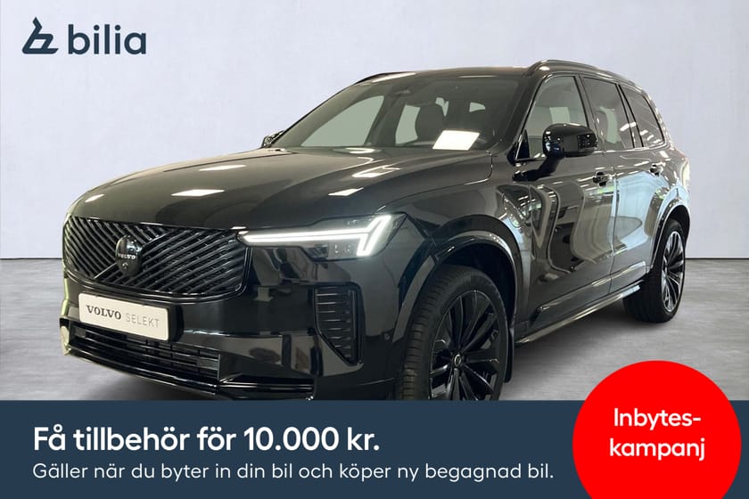 Bild 1 av Volvo XC90 T8 Ultra Black Edition / B&W / Luftfjädring / Drag