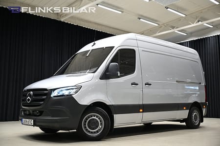 Mercedes-Benz Sprinter 315 CDI FWD Panel Van 9G 150HK Dubbeldörr|LED|Uppvärmt-skåp|Leasbar