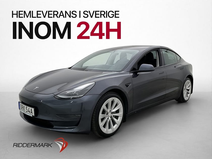 Bild 4 av Tesla Model 3 Long Range AWD Svensksåld Panorama Dragkrok