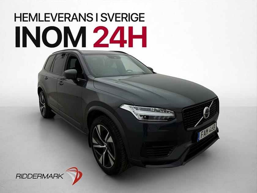 Bild 1 av Volvo XC90 7 Säten Recharge T8 AWD R-Design 7-Sits Pano B&W 360 Luft