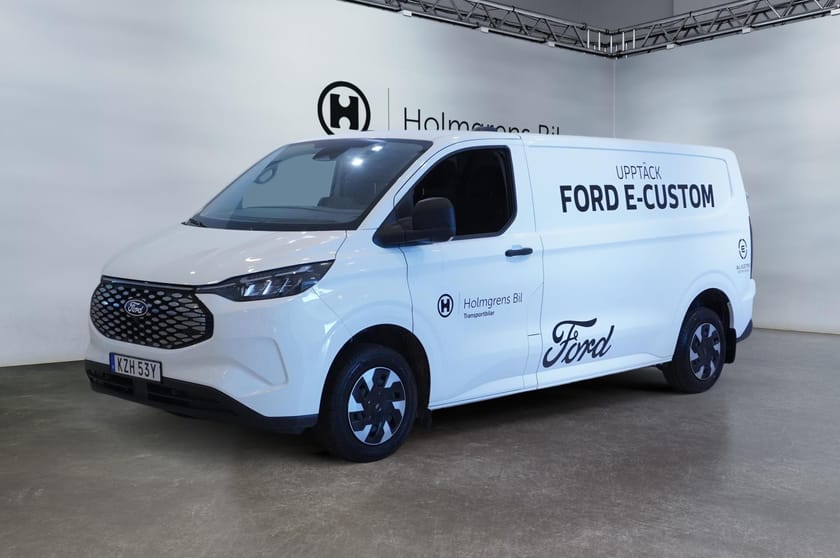 Bild 1 av Ford E-Transit Custom 340 E-Custom Skåp Trend 340l LWB Elmotor EV 136 hk