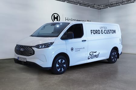Ford E-Transit Custom 340 E-Custom Skåp Trend 340l LWB Elmotor EV 136 hk