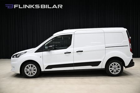 Ford Transit Connect 210 LWB 100HK L2|Automat|Dubbeldörr|Drag|Värmare|Moms
