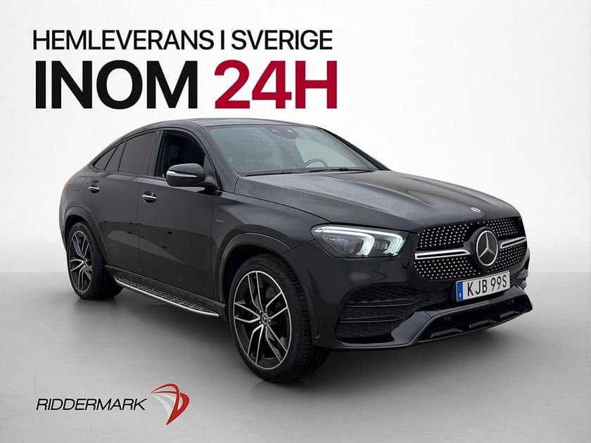 Bild 3 av Mercedes-Benz GLE 350 de 4MATIC Coupé 4M AMG Luftfjäd Pano Burm HUD