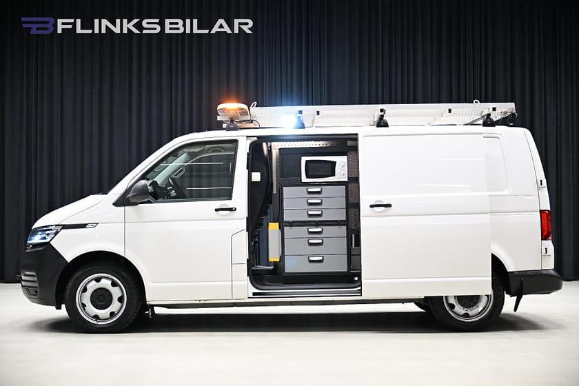 Bild 4 av Volkswagen Transporter 4Motion DSG 150HK L2 Servicebil|Inredd|Leasbar|SeUtr!!!